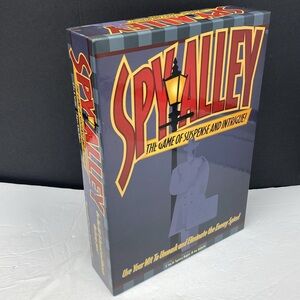 Spy Alley Board Game~Mensa Award Classic Family Strategy Game Adults & Kids